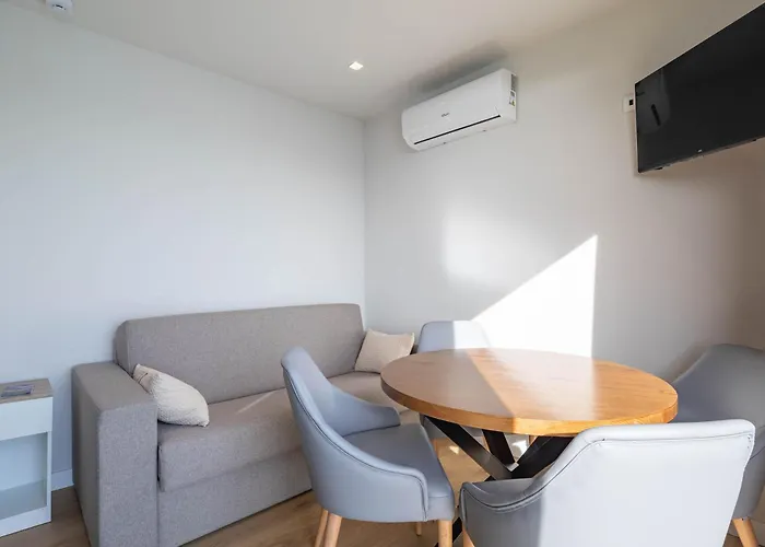 1 Con Piscina En La Playa Διαμέρισμα Pobra Do Caraminal